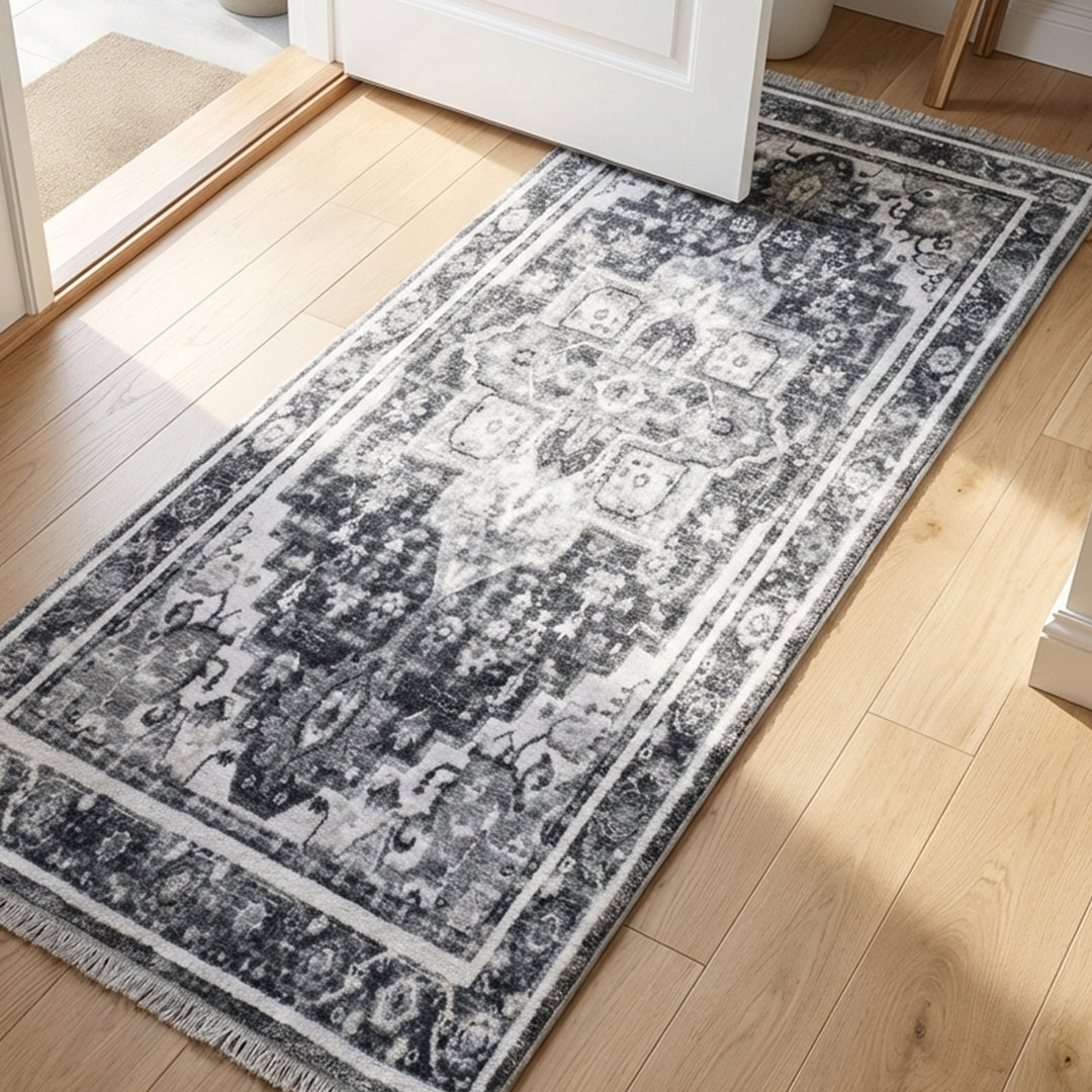 Muddy Mat® Onyx Washable Area Rugs for Living Room, Bedroom & Dining R - Image 12