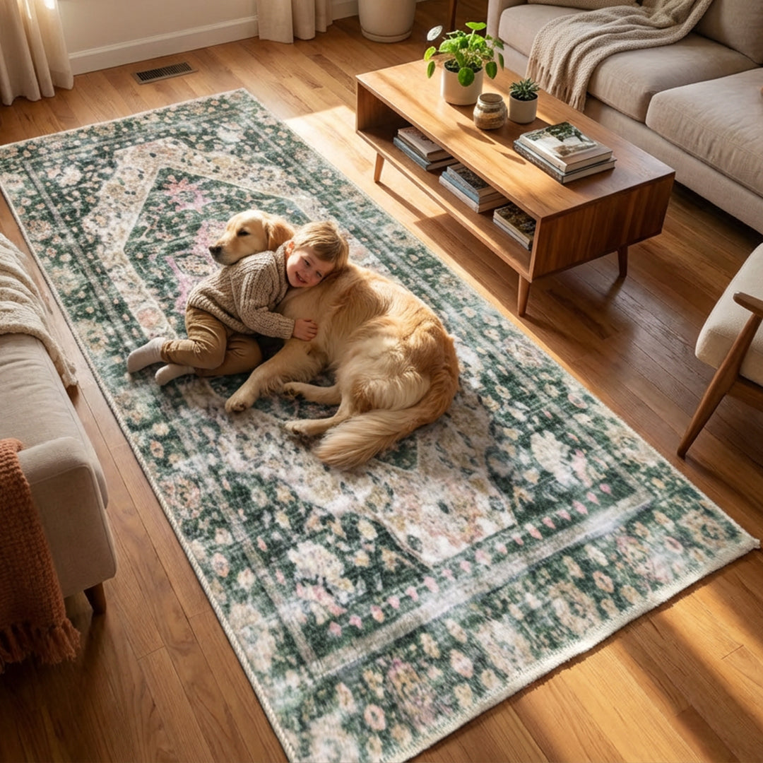 Muddy Mat® Eden Washable Area Rugs for Living Room, Bedroom & Dining R - Image 10
