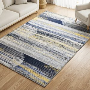 Muddy Mat® Horizon Washable Area Rugs for Living Room, Bedroom & Dinin