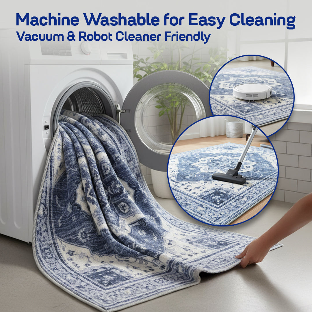 Muddy Mat® Admiral Washable Area Rugs for Living Room, Bedroom & Dinin - Image 13