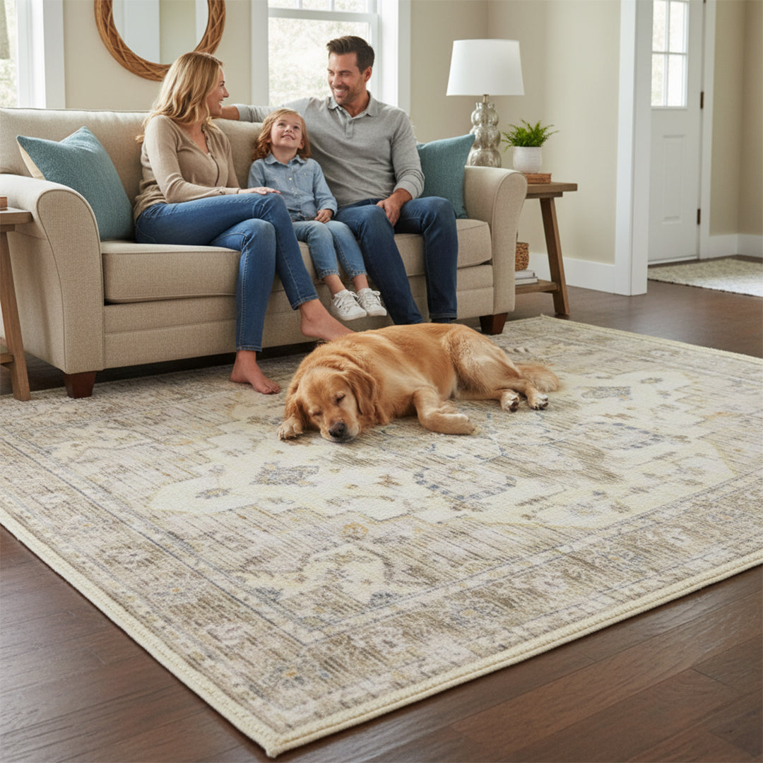 Muddy Mat® Tuscany Washable Area Rugs for Living Room, Bedroom & Dinin - Image 13