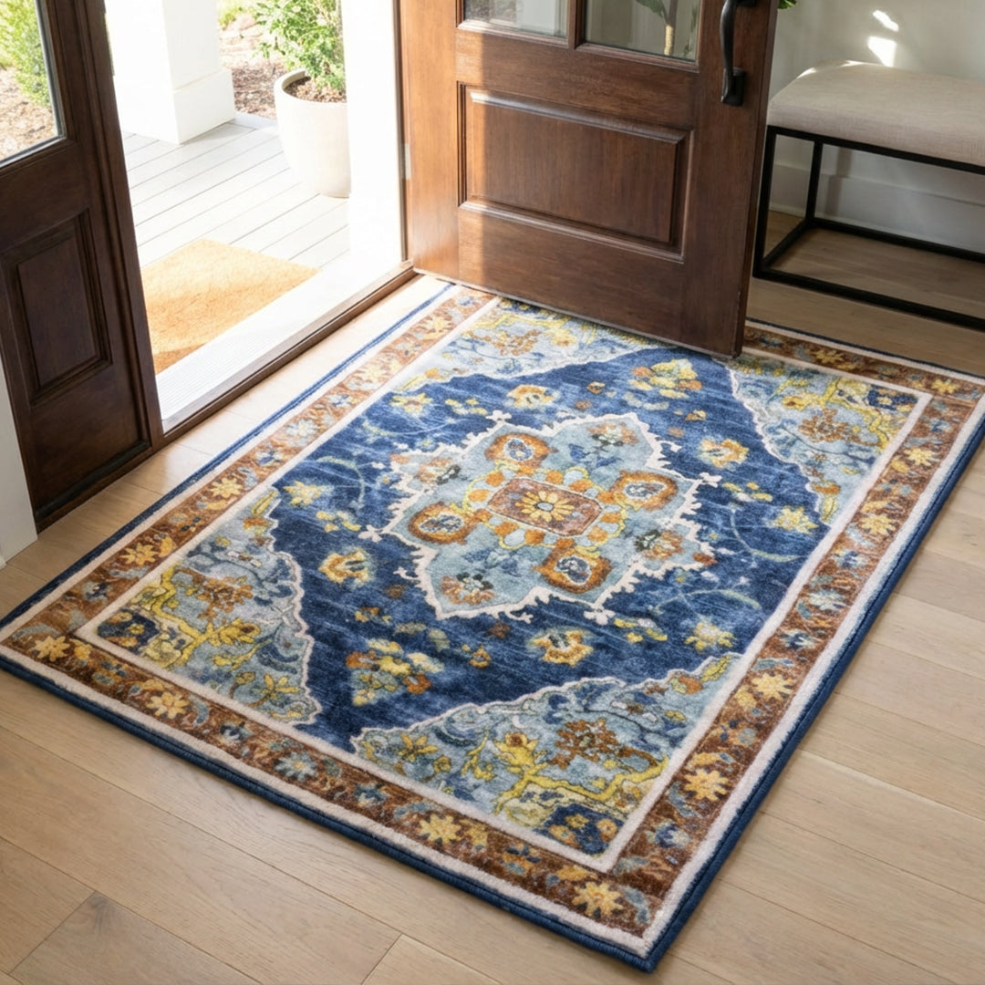 Muddy Mat® Mosaic Washable Area Rugs for Living Room, Bedroom & Dining - Image 15
