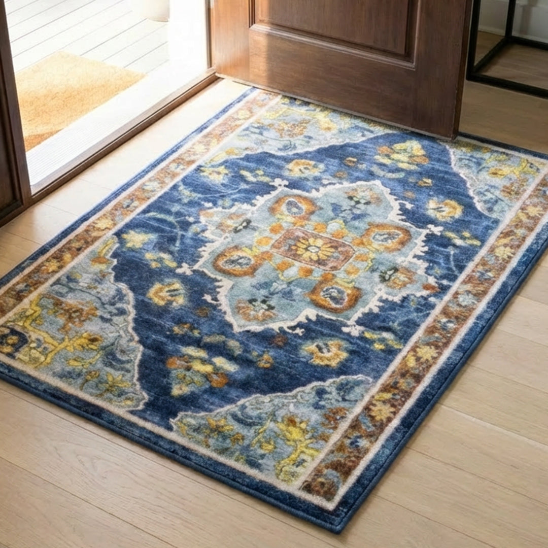 Muddy Mat® Mosaic Washable Area Rugs for Living Room, Bedroom & Dining - Image 14