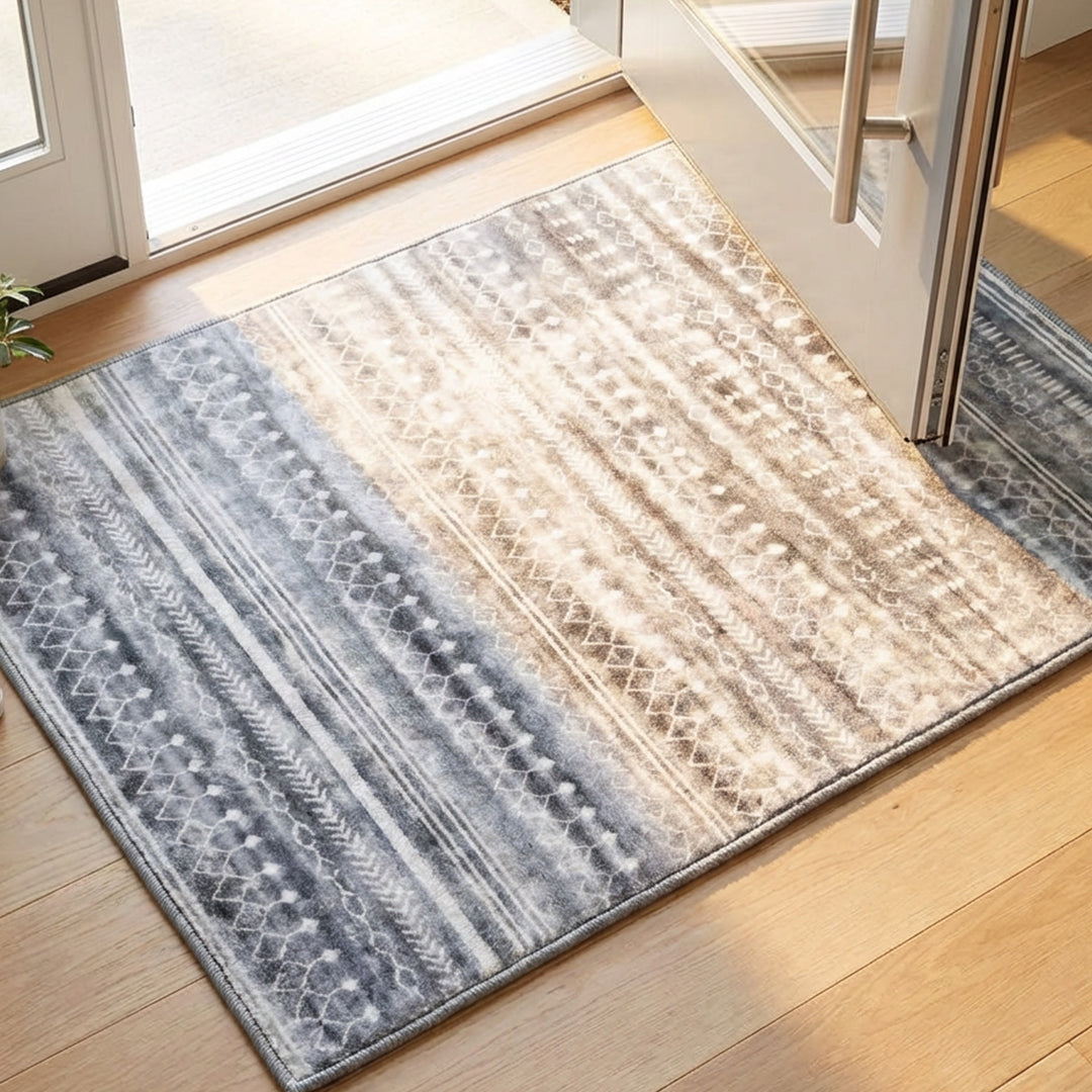 Muddy Mat® Greyline Washable Area Rugs for Living Room, Bedroom & Dini - Image 17
