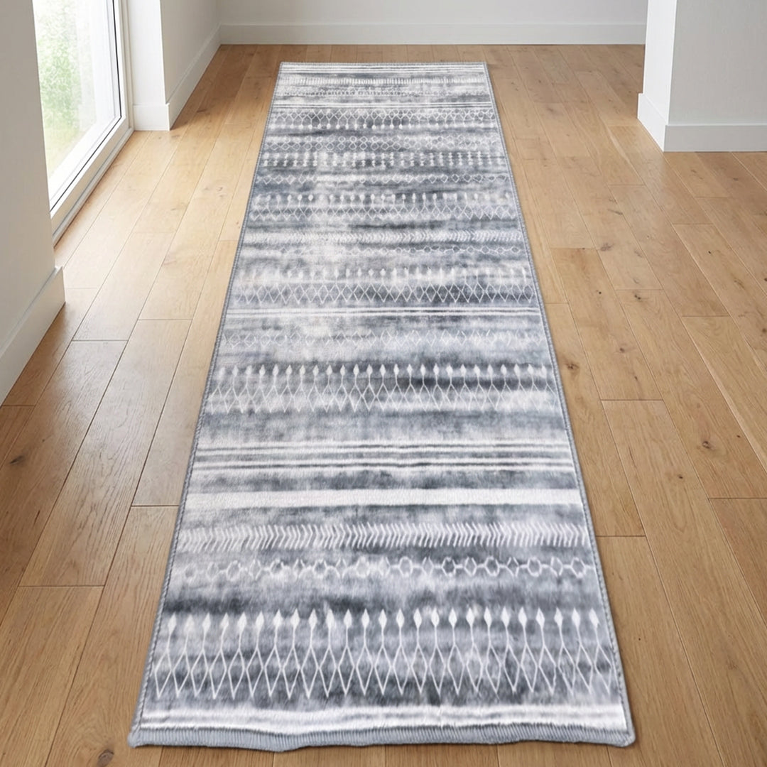 Muddy Mat® Greyline Washable Area Rugs for Living Room, Bedroom & Dini - Image 16
