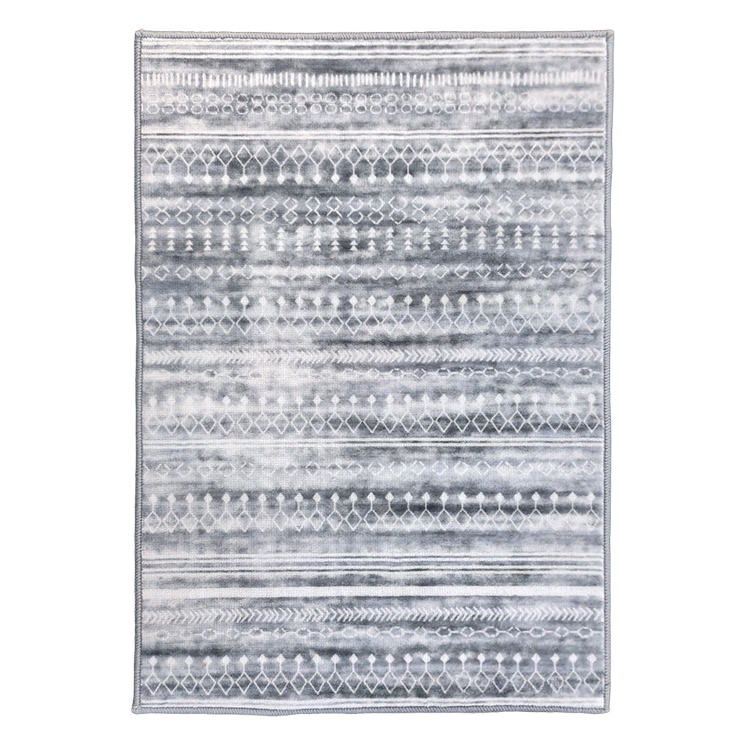 Muddy Mat® Greyline Washable Area Rugs for Living Room, Bedroom & Dini - Image 2