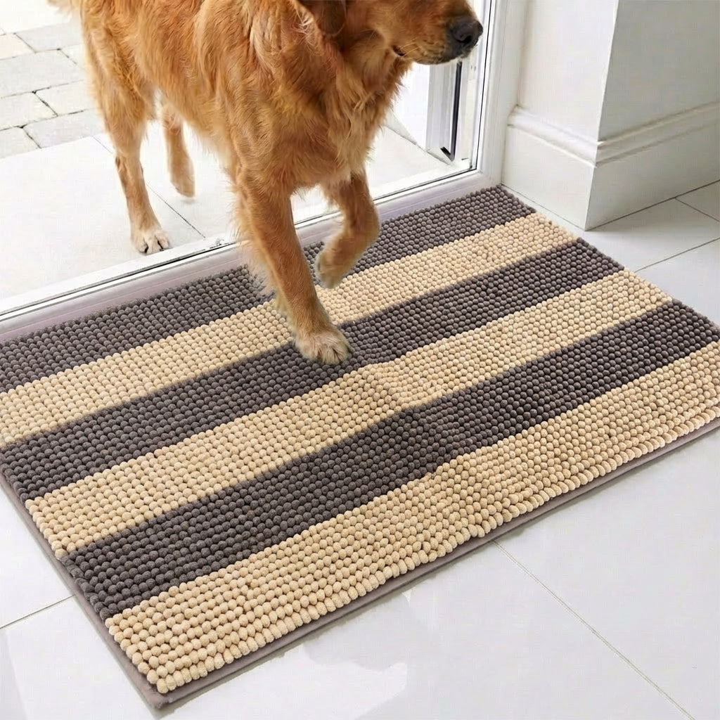 Muddy Mat® Horizontal Loop Design Super Absorbent Chenille Dog Door Ma - Image 6