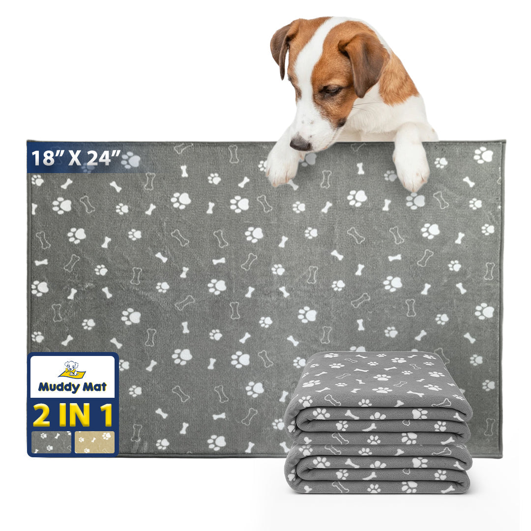 Muddy Mat® Washable Pee Pads for Dogs, Super Absorbent Reusable Puppy - Image 2