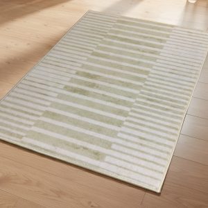 Muddy Mat® Creamline Washable Area Rugs for Living Room, Bedroom & Din