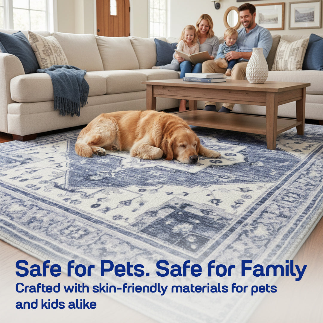 Muddy Mat® Admiral Washable Area Rugs for Living Room, Bedroom & Dinin - Image 5