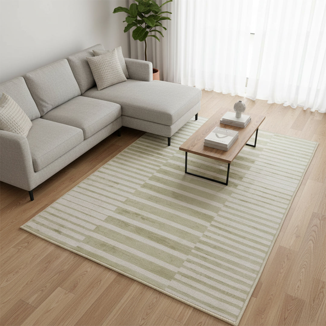 Muddy Mat® Creamline Washable Area Rugs for Living Room, Bedroom & Din - Image 3