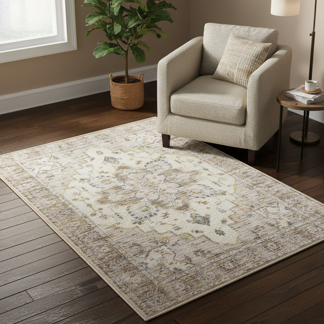 Muddy Mat® Tuscany Washable Area Rugs for Living Room, Bedroom & Dinin - Image 3
