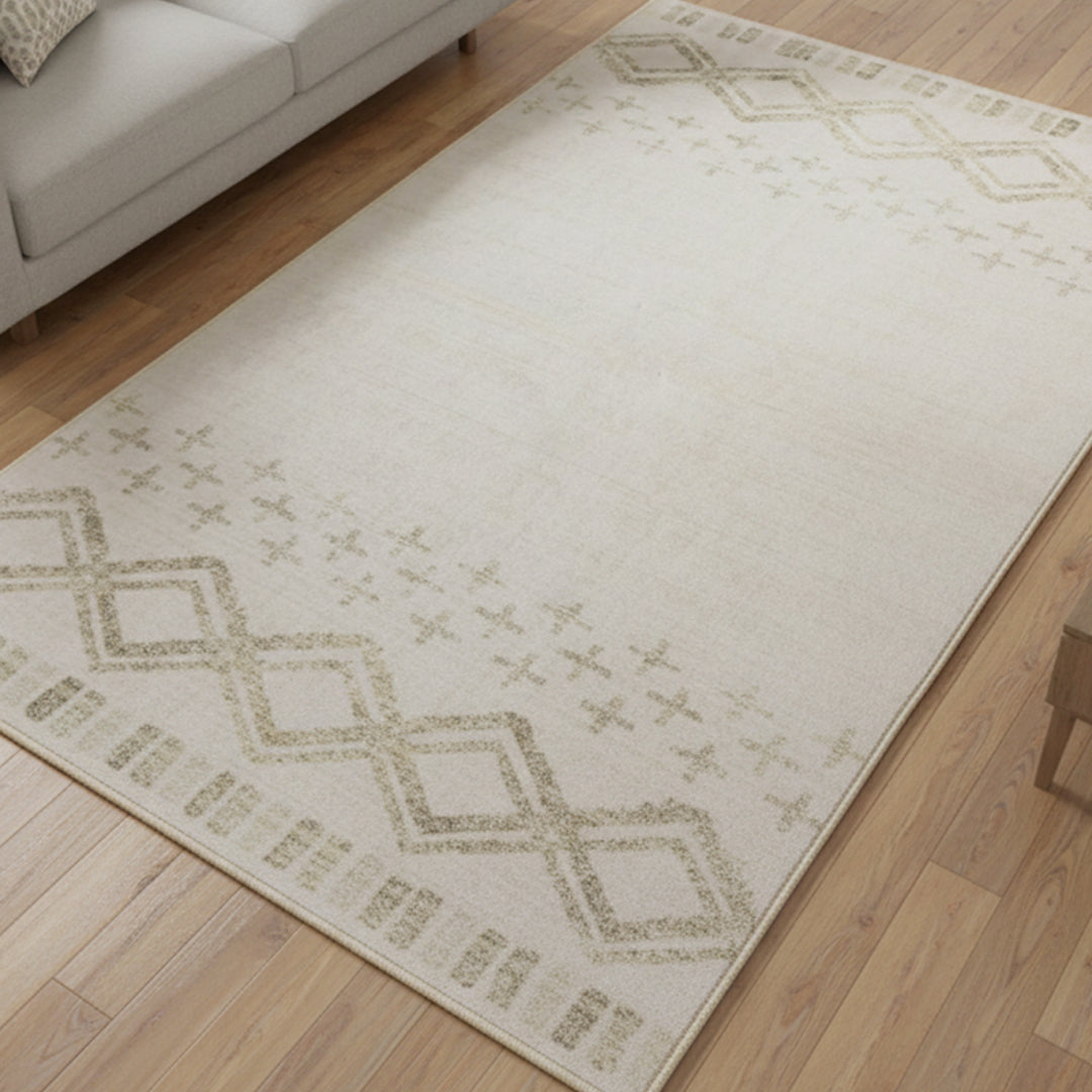 Muddy Mat® Tribal Washable Area Rugs for Living Room, Bedroom & Dining