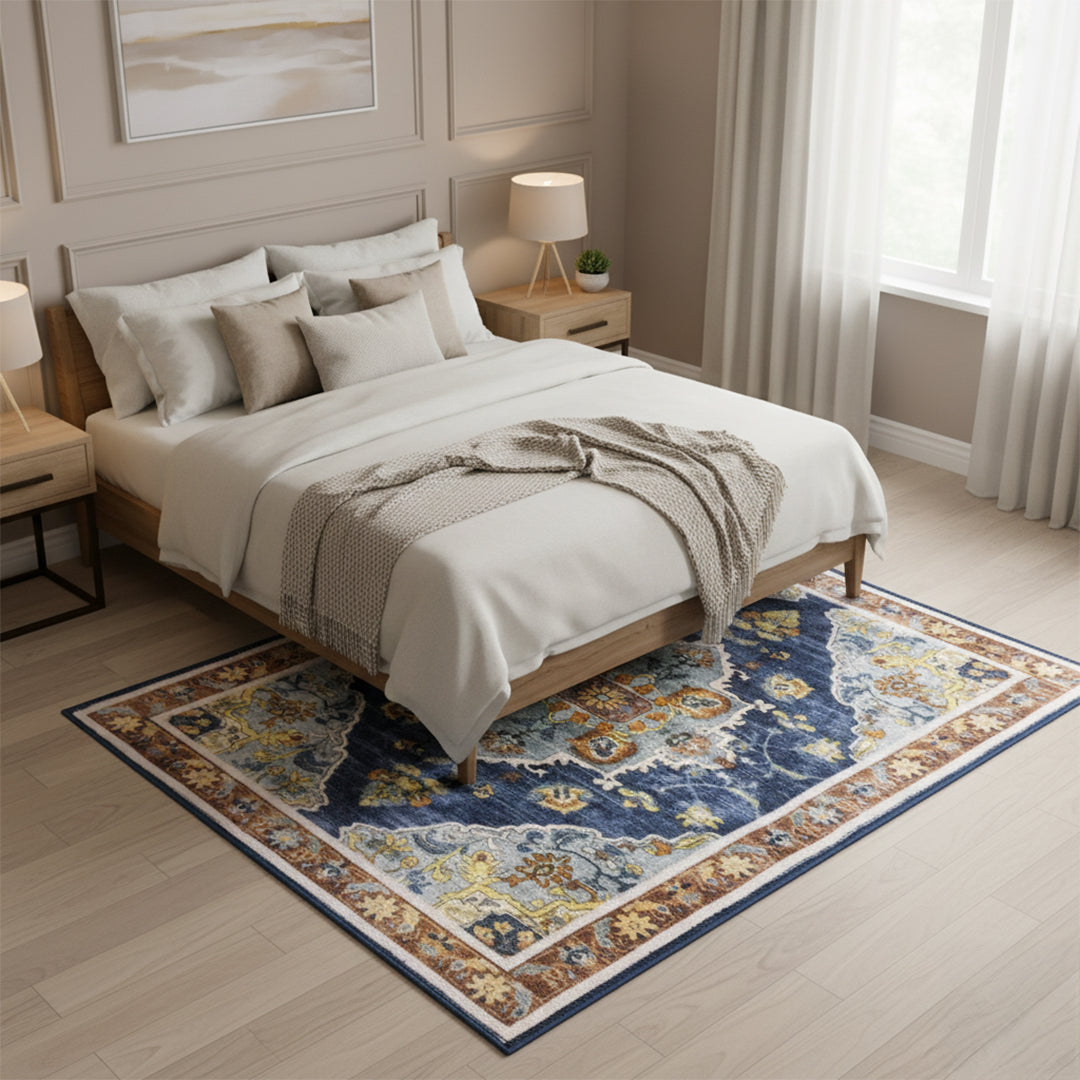 Muddy Mat® Mosaic Washable Area Rugs for Living Room, Bedroom & Dining - Image 4