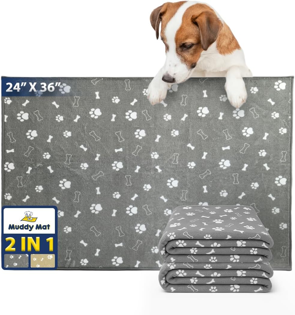 Muddy Mat® Washable Pee Pads for Dogs, Super Absorbent Reusable Puppy - Image 4