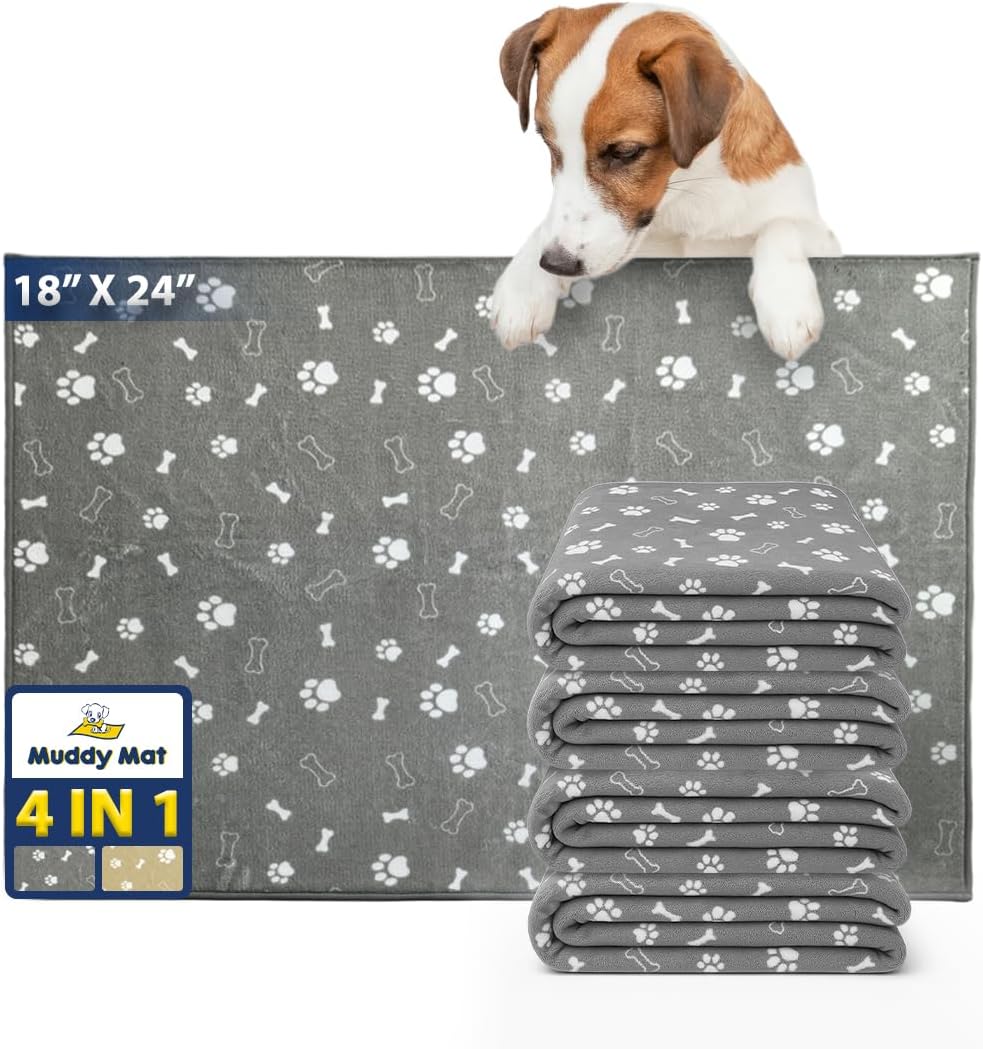 Muddy Mat® Washable Pee Pads for Dogs, Super Absorbent Reusable Puppy - Image 3