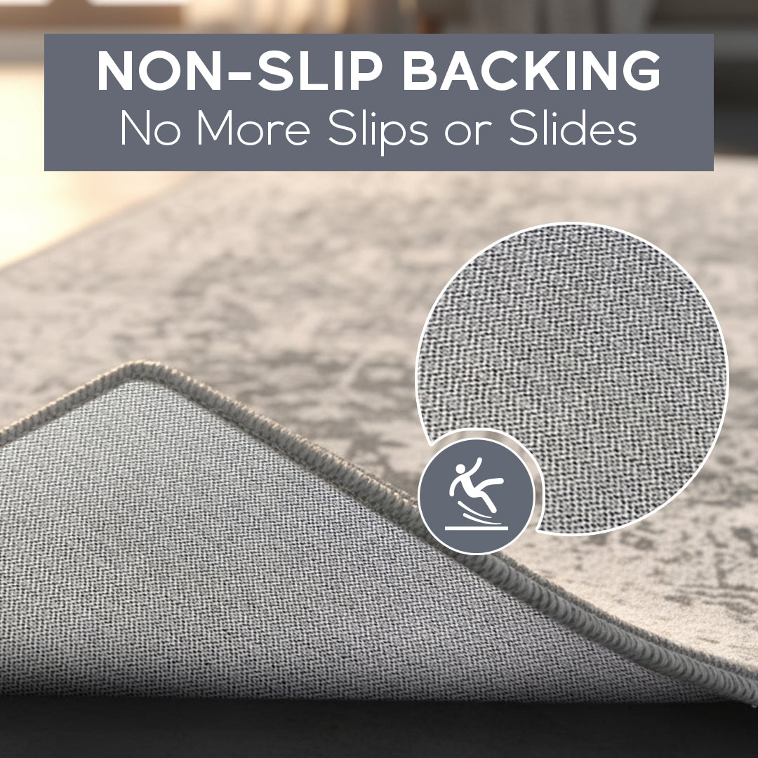 Muddy Mat® Frostbell Washable Area Rugs for Living Room, Bedroom & Din - Image 8