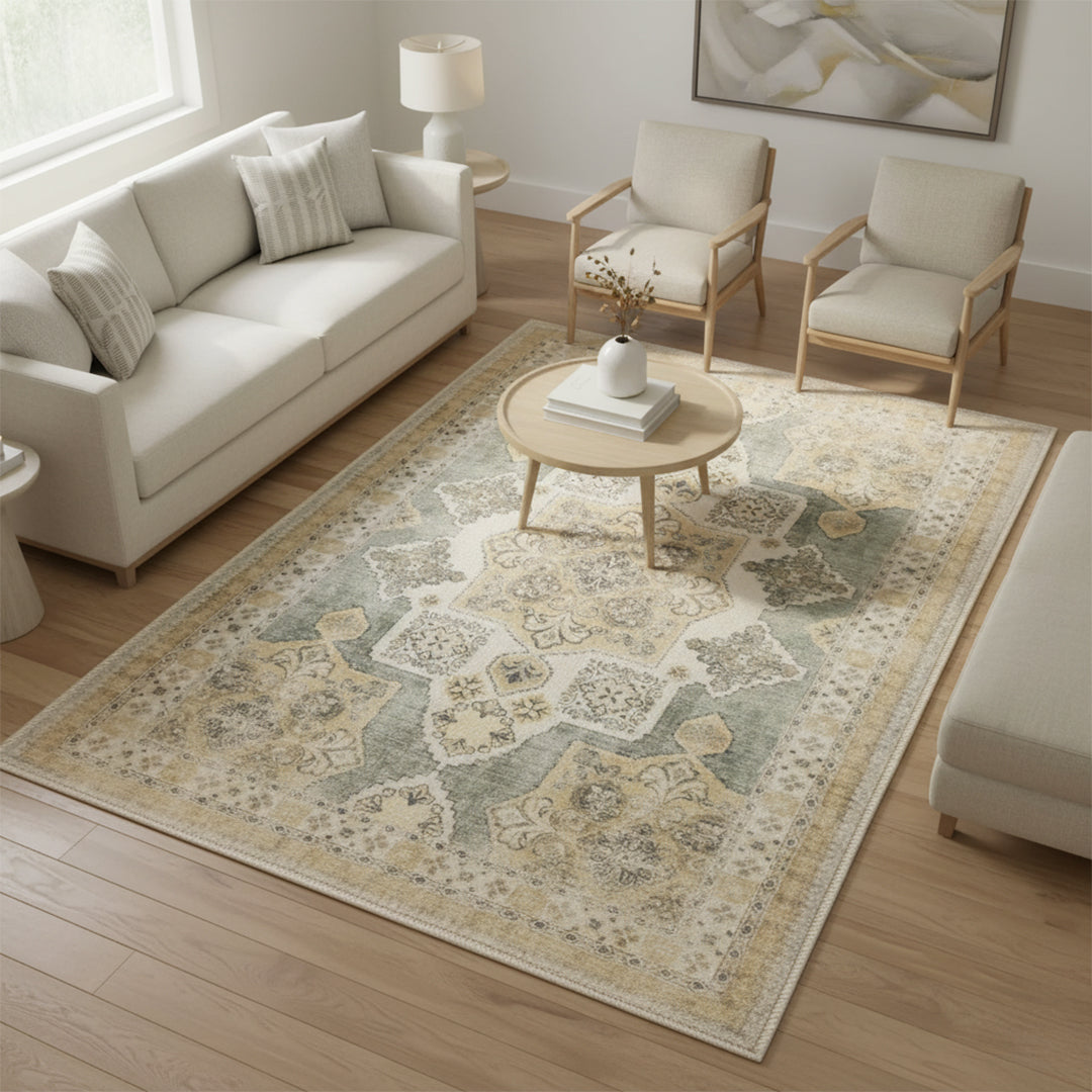 Muddy Mat® Monarch Washable Area Rugs for Living Room, Bedroom & Dinin - Image 8