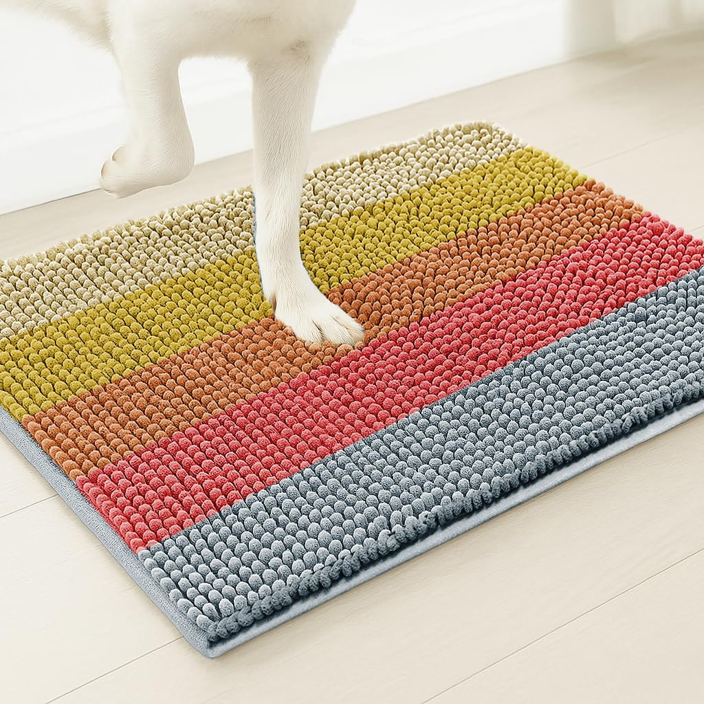 Muddy Mat® Horizontal Loop Design Super Absorbent Chenille Dog Door Ma - Image 2