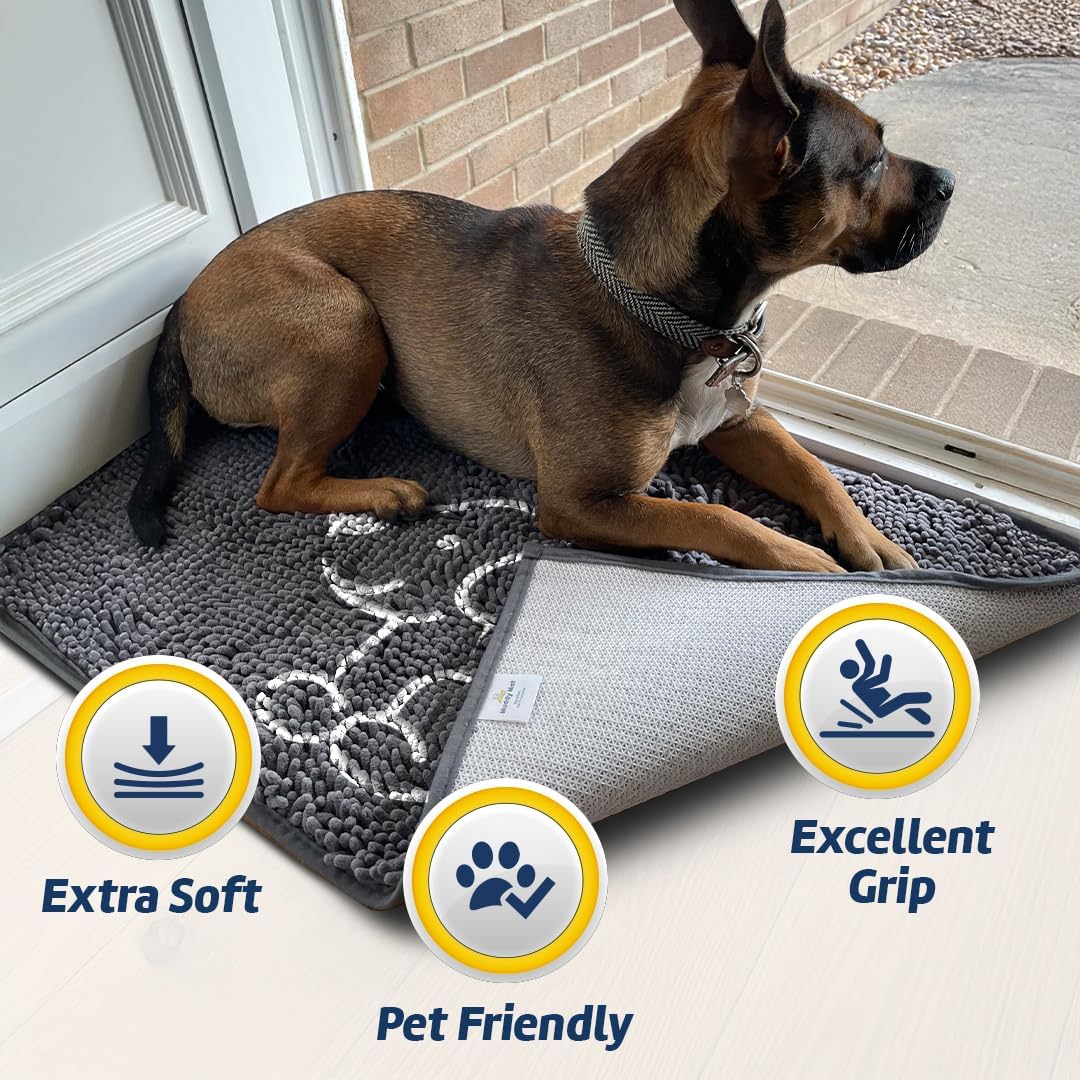Embroidery Muddy Mat® - Dog Lazy - Image 2