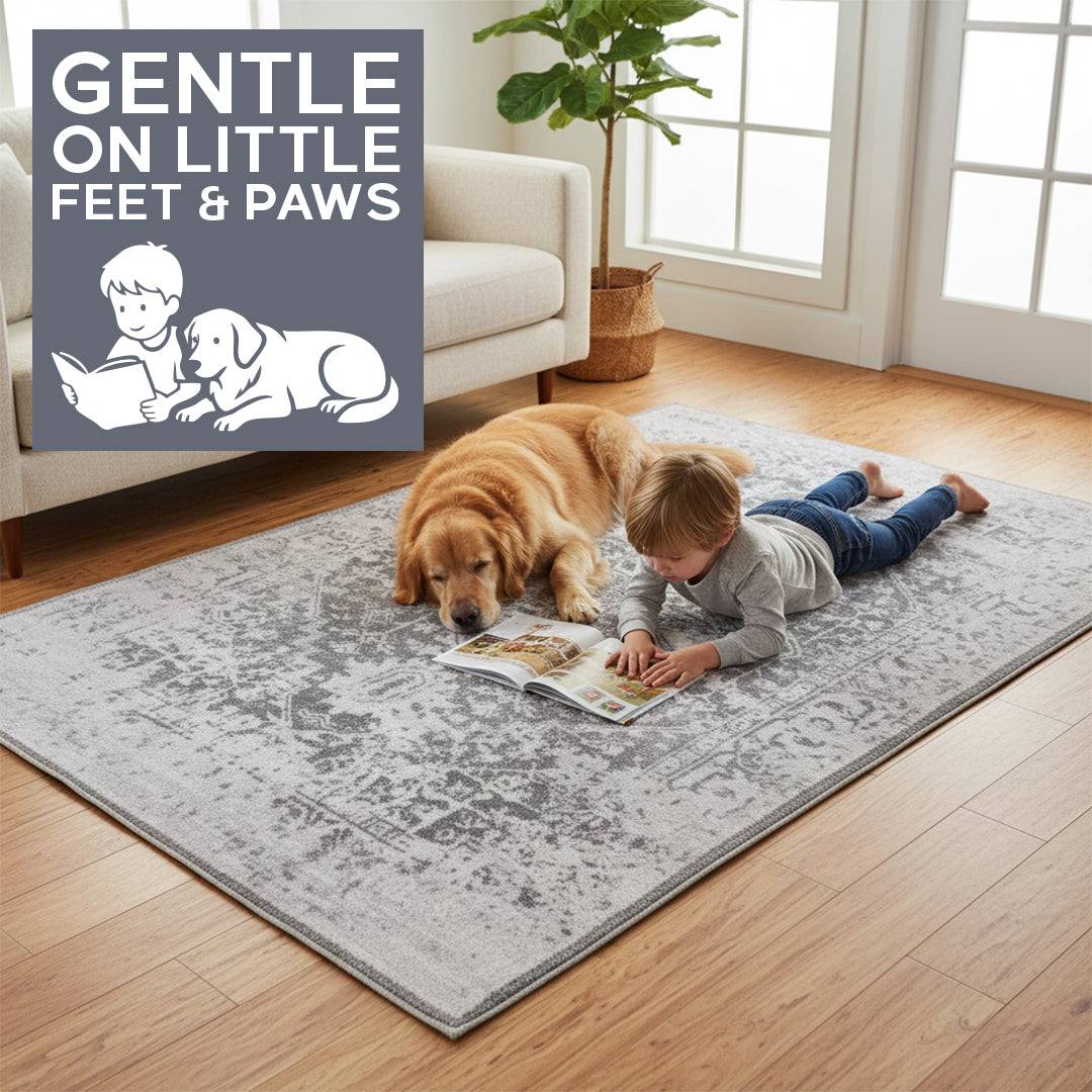 Muddy Mat® Frostbell Washable Area Rugs for Living Room, Bedroom & Din - Image 7