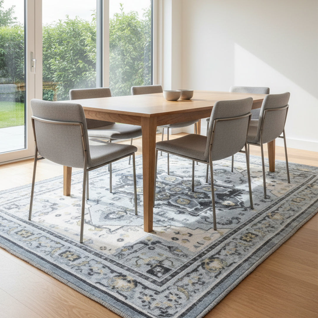 Muddy Mat® Azure Washable Area Rugs for Living Room, Bedroom & Dining - Image 6
