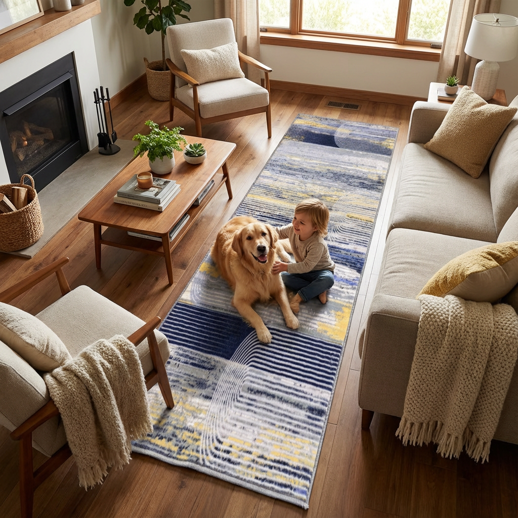 Muddy Mat® Horizon Washable Area Rugs for Living Room, Bedroom & Dinin - Image 10