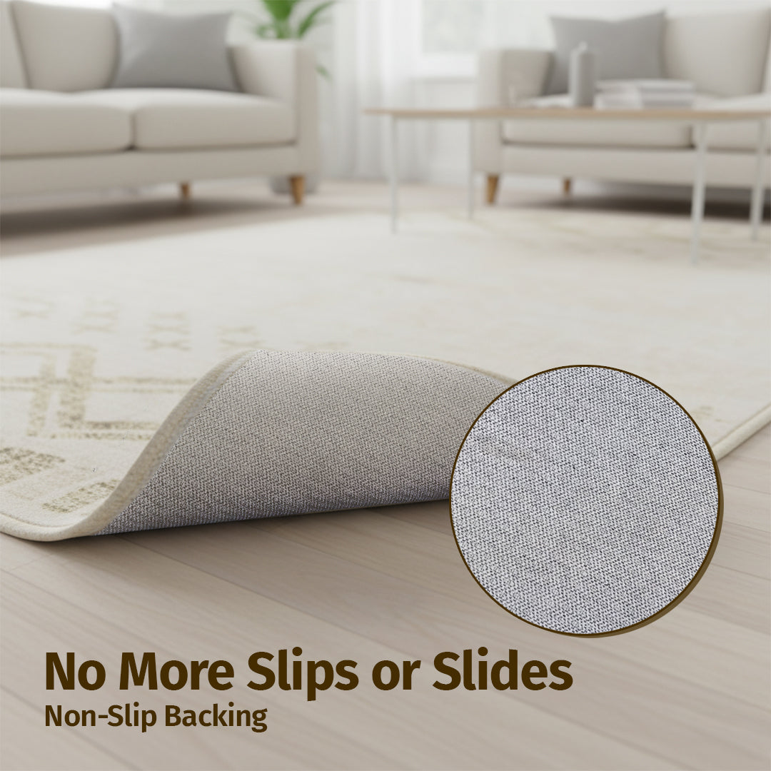 Muddy Mat® Tribal Washable Area Rugs for Living Room, Bedroom & Dining - Image 6
