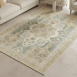 Muddy Mat® Monarch Washable Area Rugs for Living Room, Bedroom & Dinin