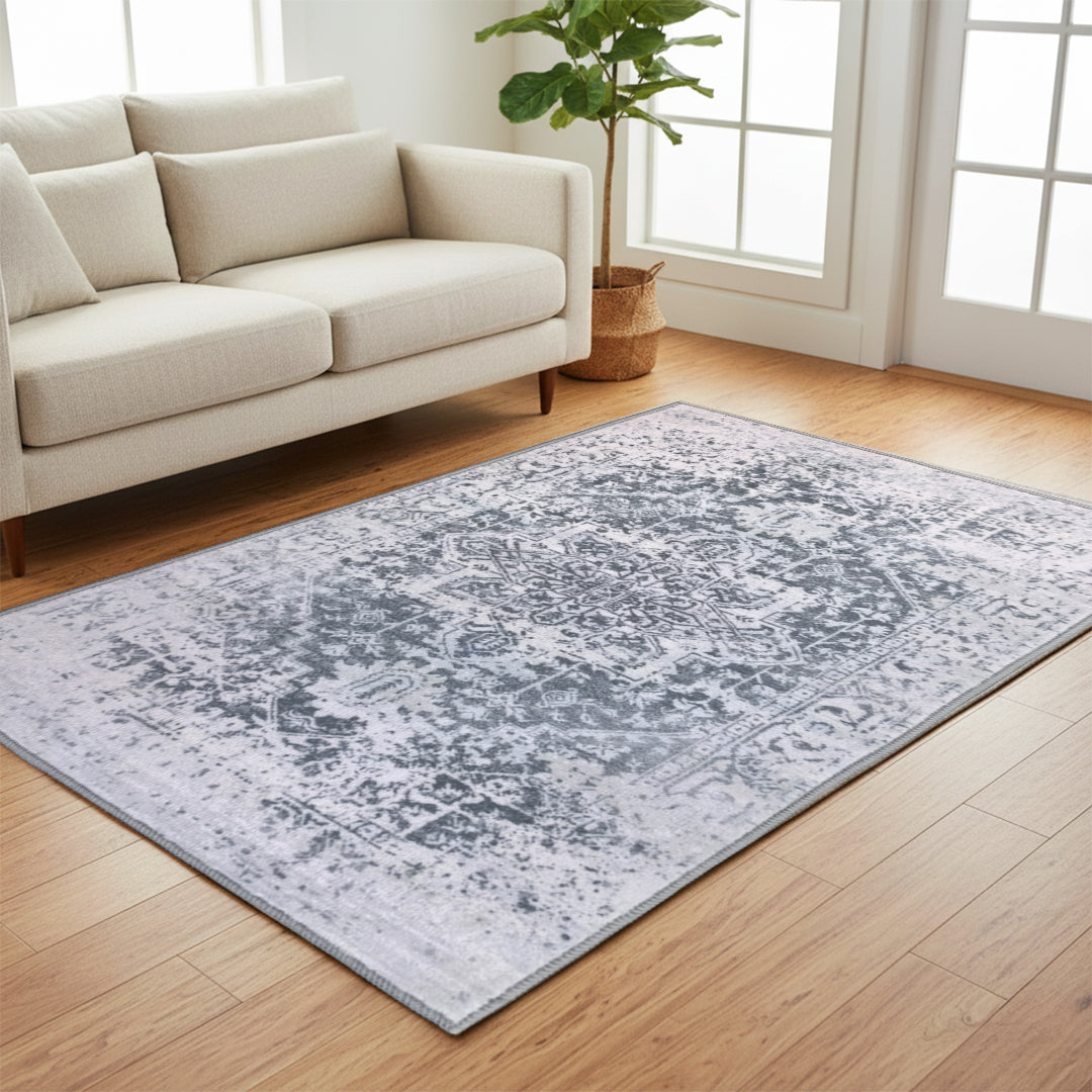 Muddy Mat® Frostbell Washable Area Rugs for Living Room, Bedroom & Din - Image 9