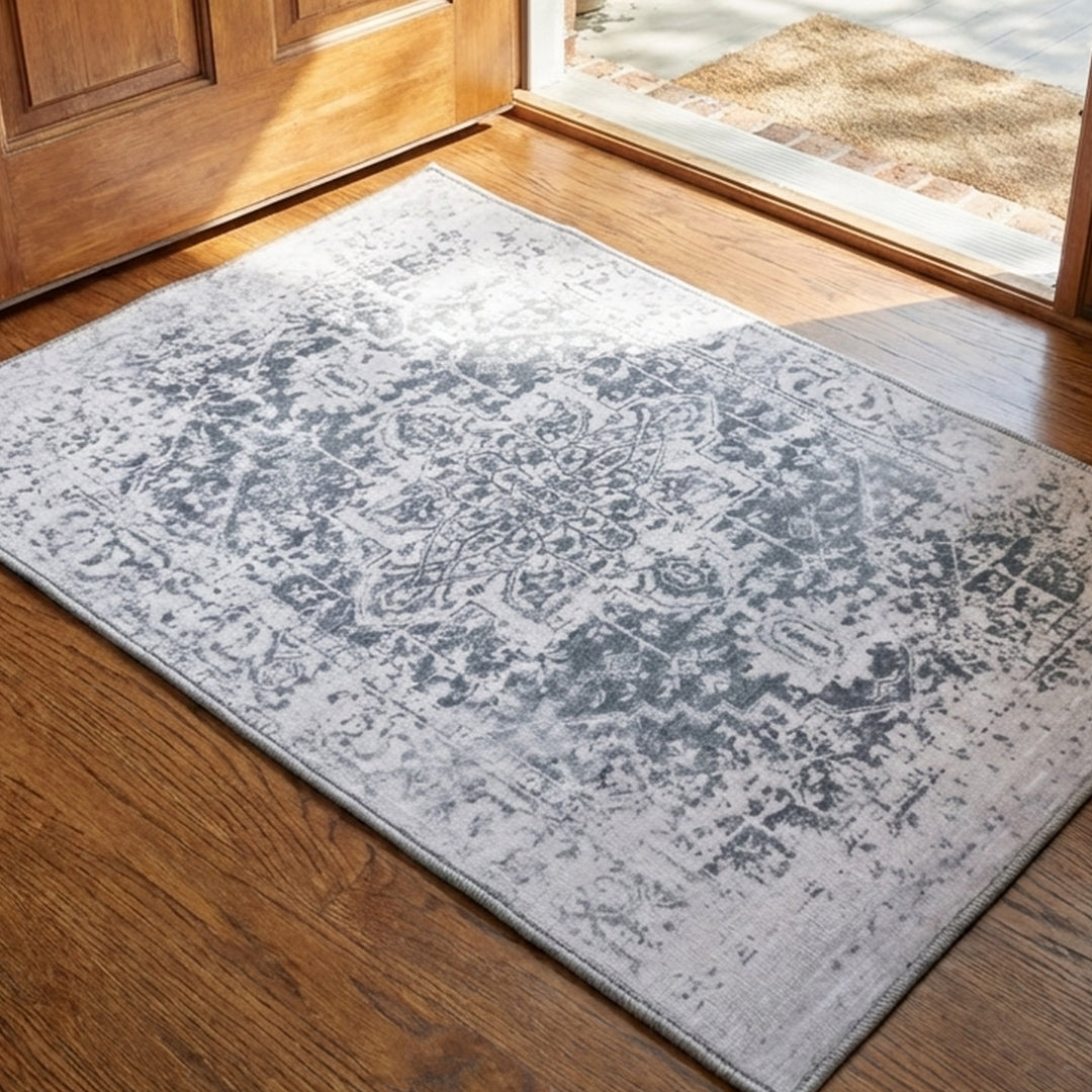 Muddy Mat® Frostbell Washable Area Rugs for Living Room, Bedroom & Din - Image 11