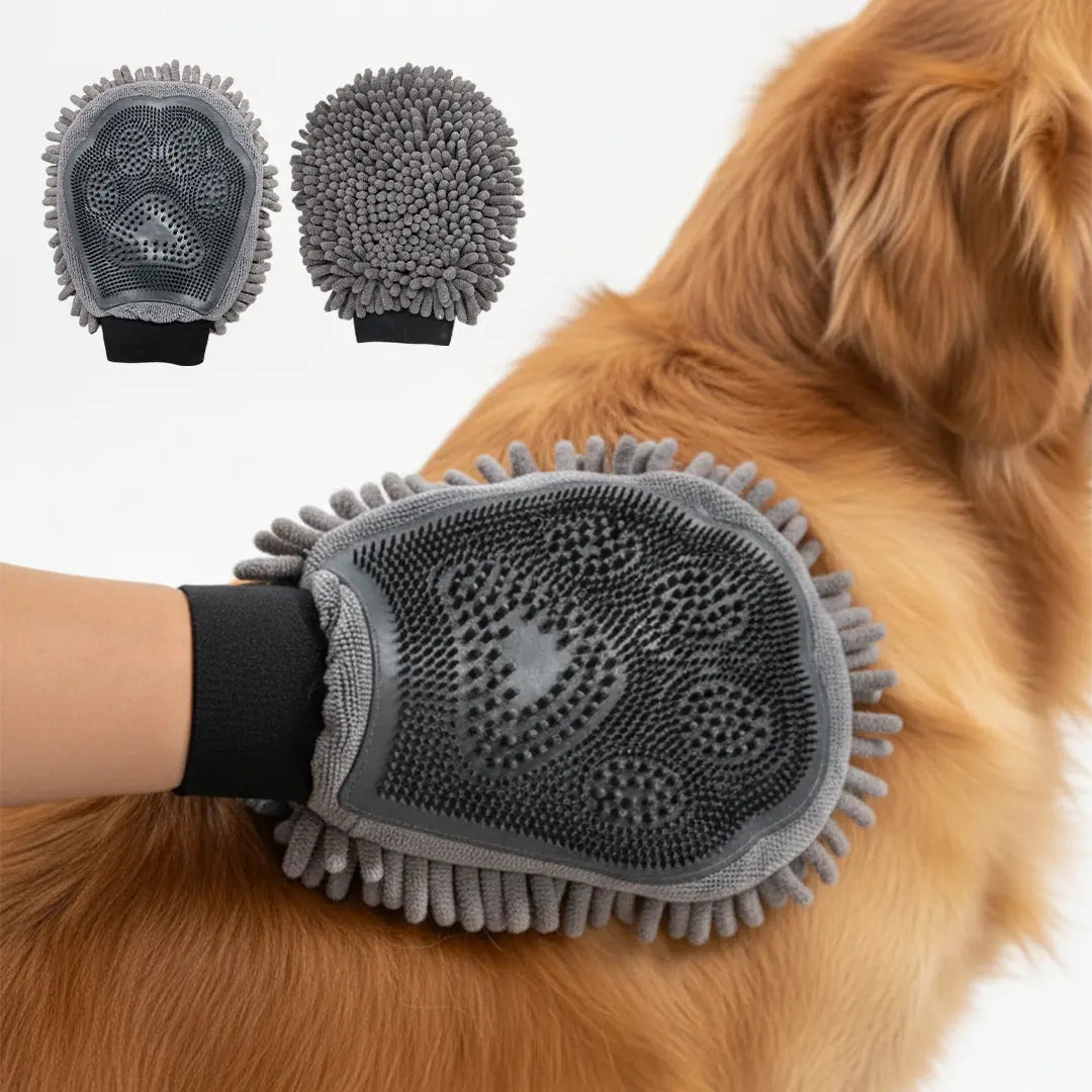 Muddy Mat® Dog Washing Gloves – Dual-Sided Pet Grooming Mitt with TPR - Image 2