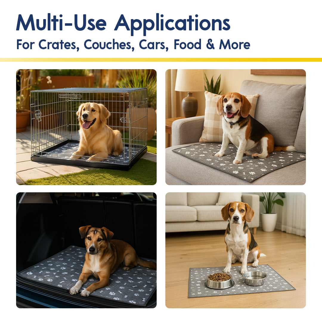 Muddy Mat® Washable Pee Pads for Dogs, Super Absorbent Reusable Puppy - Image 20